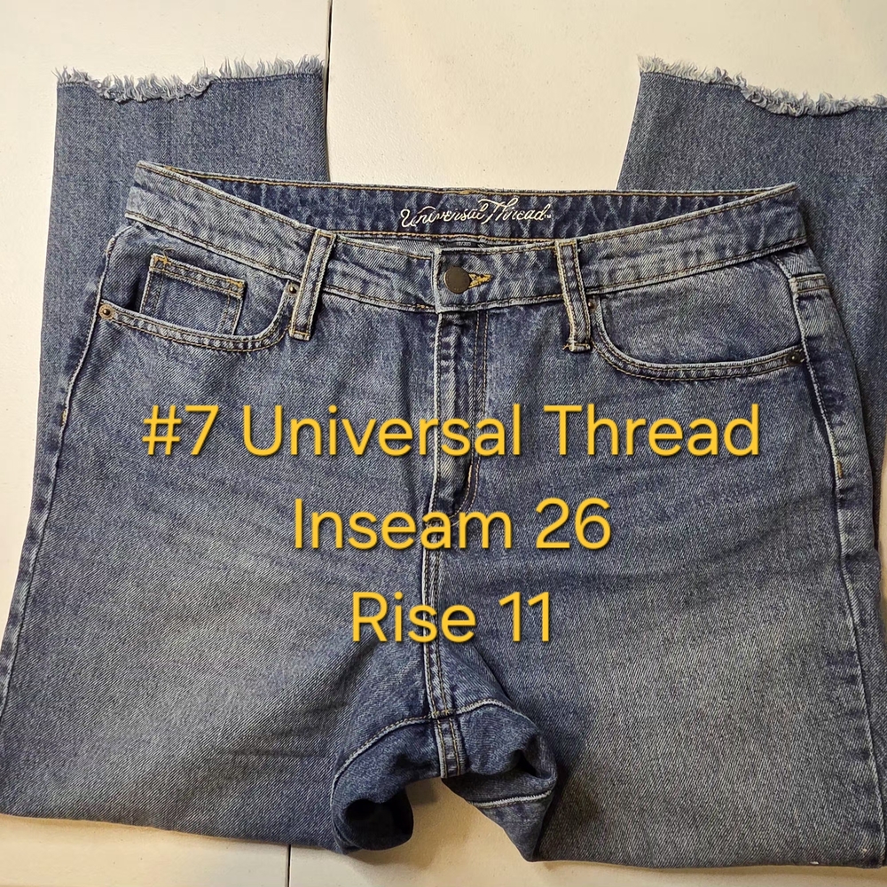 Universal Thread Classic Blue Denim Jeans